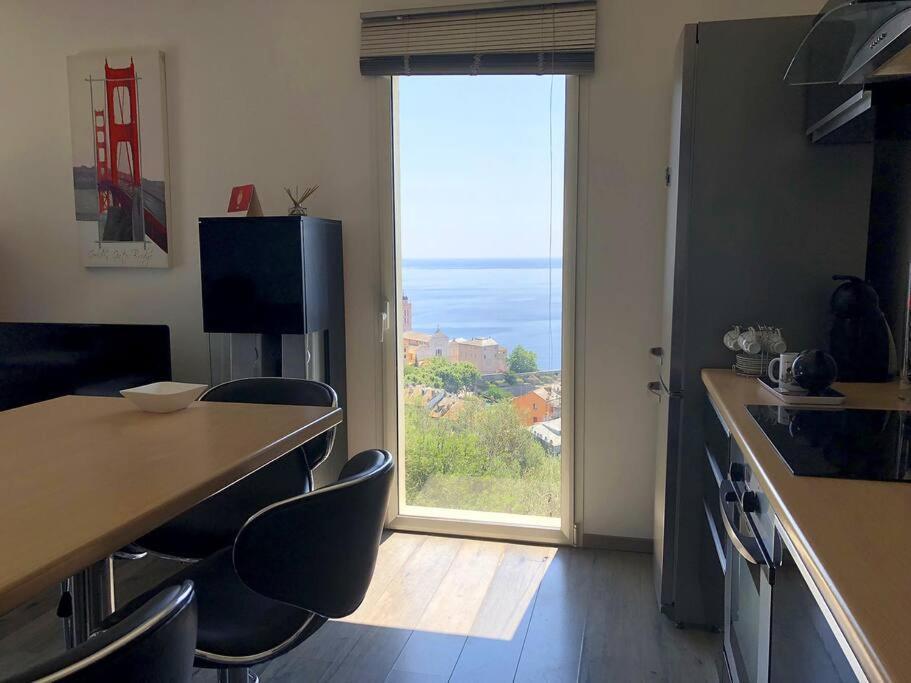 Appartement Vue Panoramique Sur La Mer Et La Citadelle De Bastia Bastia  Zewnętrze zdjęcie