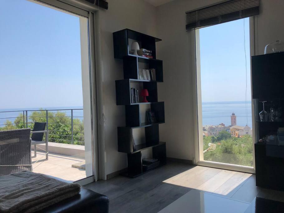 Appartement Vue Panoramique Sur La Mer Et La Citadelle De Bastia Bastia  Zewnętrze zdjęcie